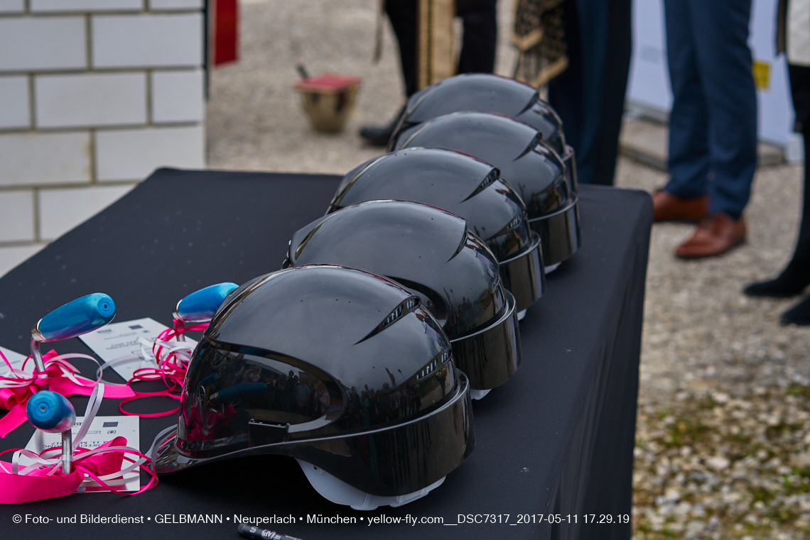 11. Mai 2017 - Grundsteinlegung für die LOGE und dem Kulturquadrat in Neuperlach